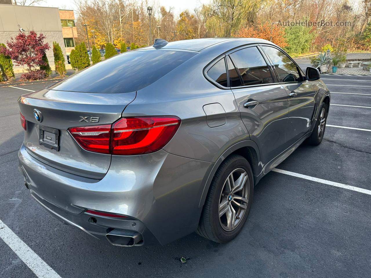 2016 Bmw X6 Xdrive35i Charcoal vin: 5UXKU2C53G0N81163