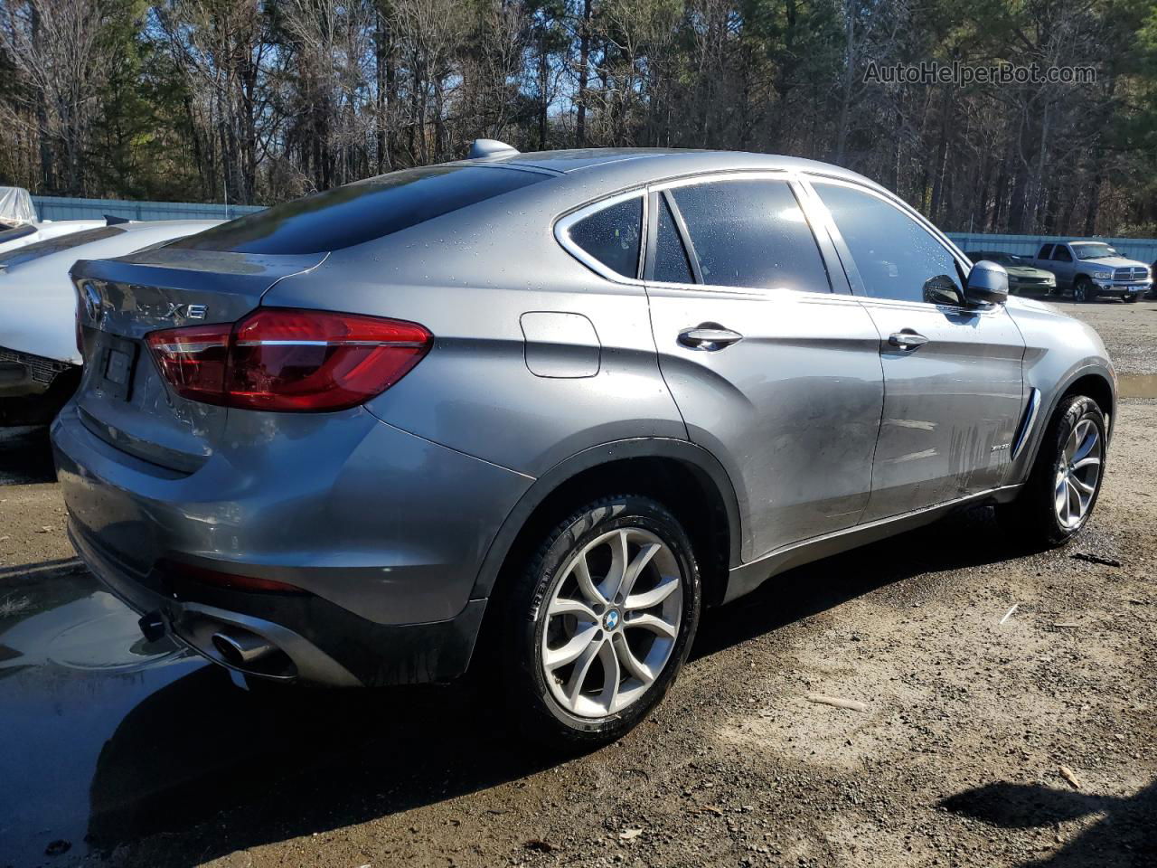 2016 Bmw X6 Xdrive35i Gray vin: 5UXKU2C53G0N82720