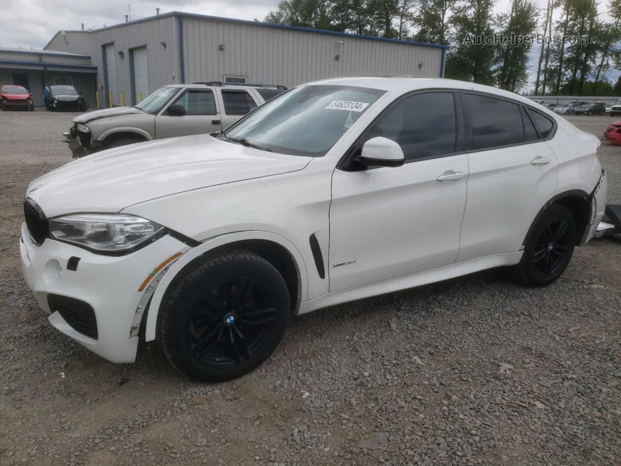 2016 Bmw X6 Xdrive35i Белый vin: 5UXKU2C55G0N79186