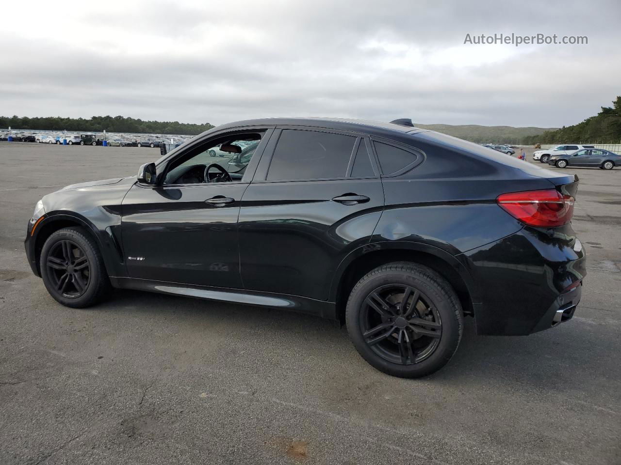 2016 Bmw X6 Xdrive35i Black vin: 5UXKU2C55G0N81164