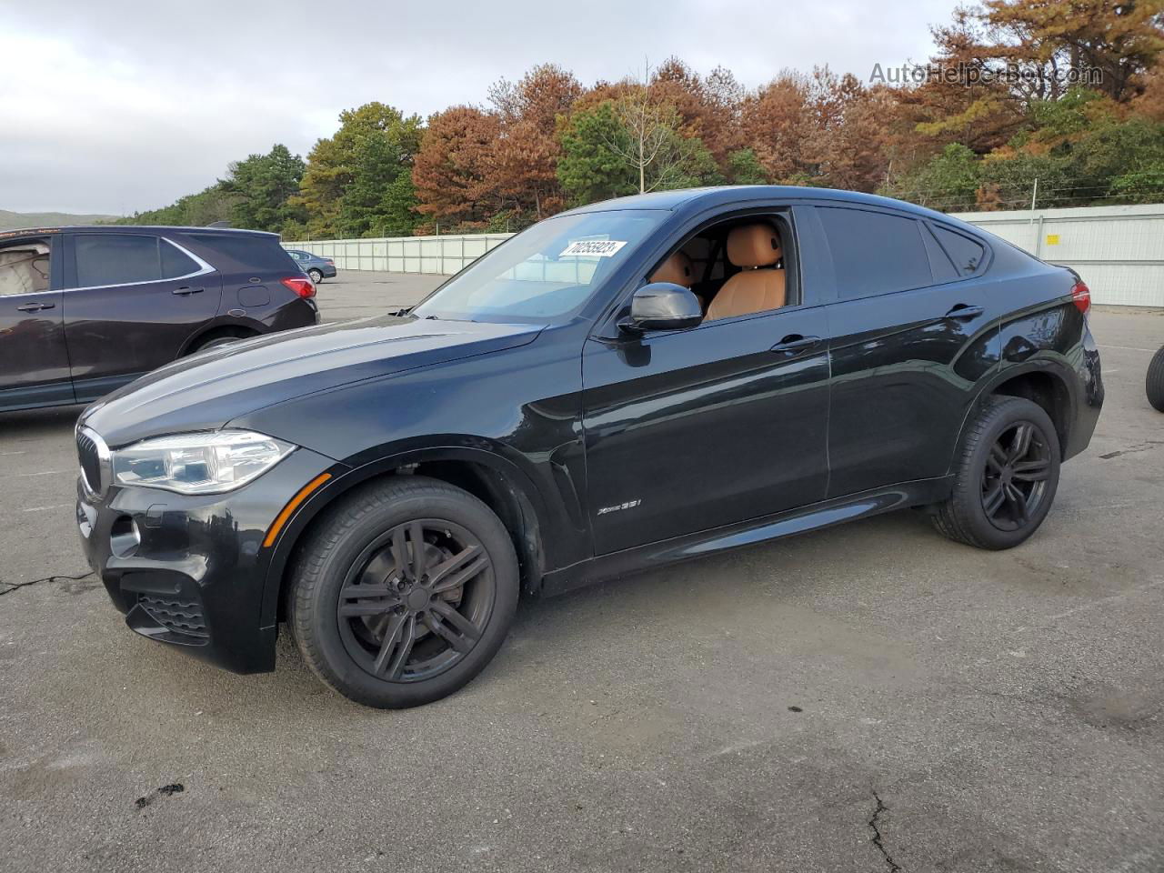 2016 Bmw X6 Xdrive35i Black vin: 5UXKU2C55G0N81164