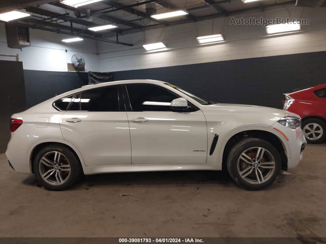 2016 Bmw X6   Белый vin: 5UXKU2C55G0N81892