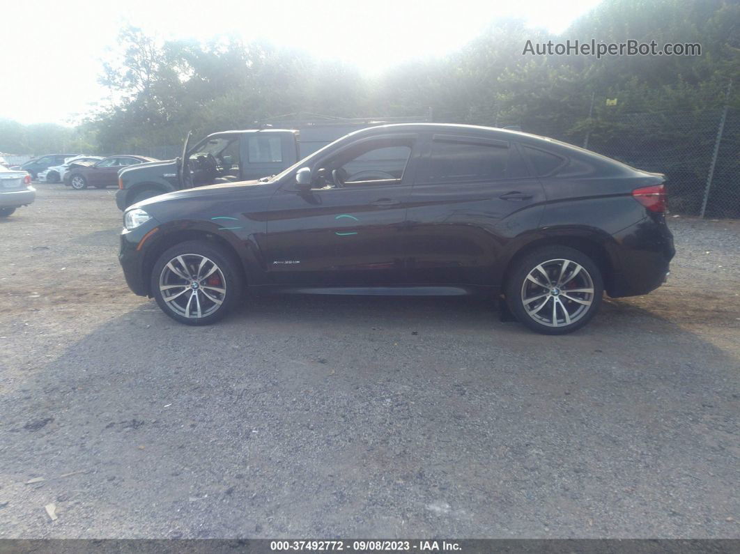 2016 Bmw X6 Xdrive35i Черный vin: 5UXKU2C56G0N80122