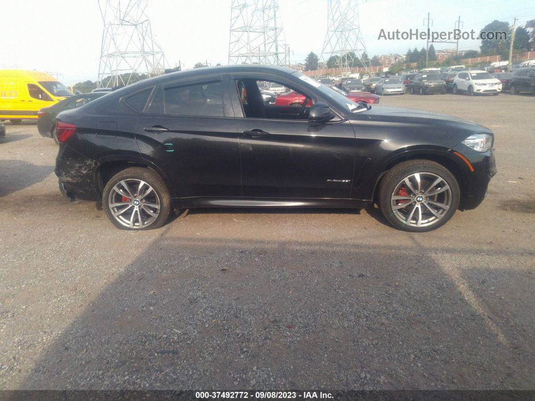 2016 Bmw X6 Xdrive35i Черный vin: 5UXKU2C56G0N80122