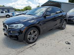 2016 Bmw X6 Xdrive35i Blue vin: 5UXKU2C56G0N83408