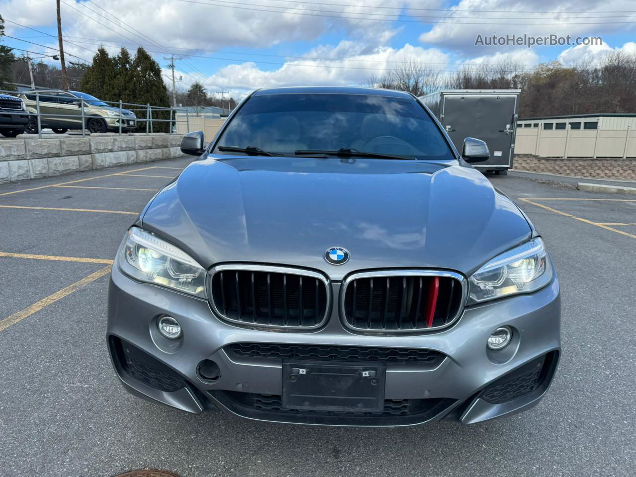 2016 Bmw X6 Xdrive35i Gray vin: 5UXKU2C58G0N78548