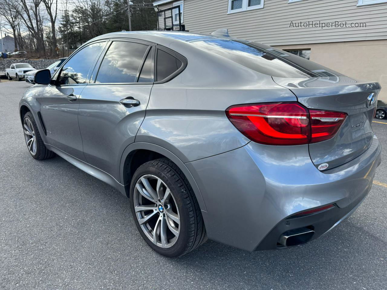 2016 Bmw X6 Xdrive35i Gray vin: 5UXKU2C58G0N78548