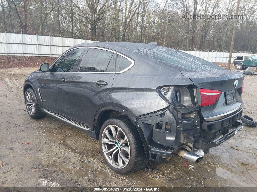 2016 Bmw X6 Xdrive35i Gray vin: 5UXKU2C58G0N83409