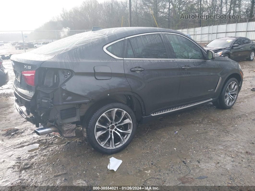 2016 Bmw X6 Xdrive35i Gray vin: 5UXKU2C58G0N83409