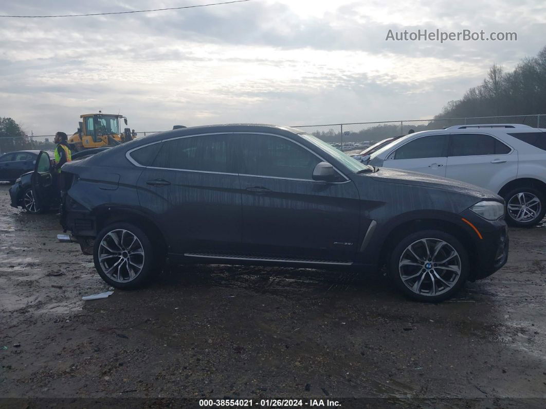 2016 Bmw X6 Xdrive35i Gray vin: 5UXKU2C58G0N83409