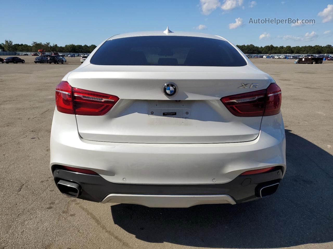 2016 Bmw X6 Xdrive35i White vin: 5UXKU2C59G0N79319