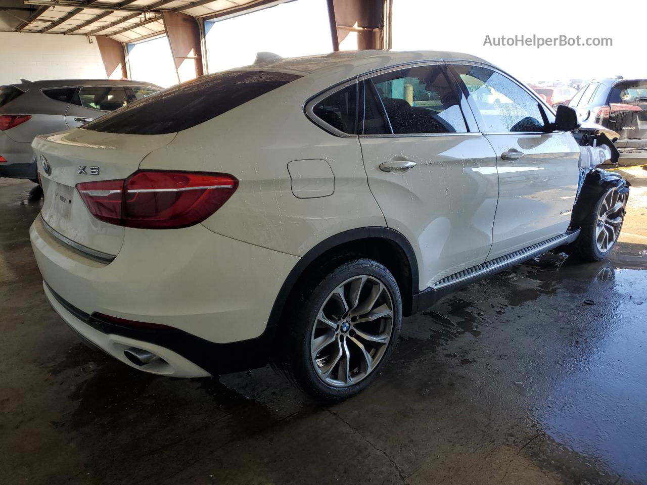 2016 Bmw X6 Xdrive35i Белый vin: 5UXKU2C5XG0N78230