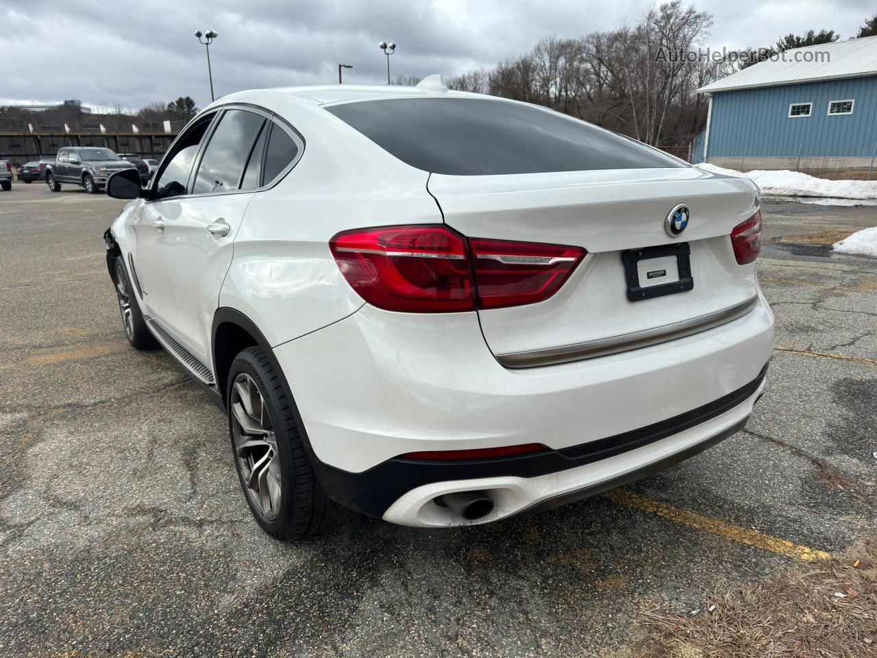 2016 Bmw X6 Xdrive35i Белый vin: 5UXKU2C5XG0N79278