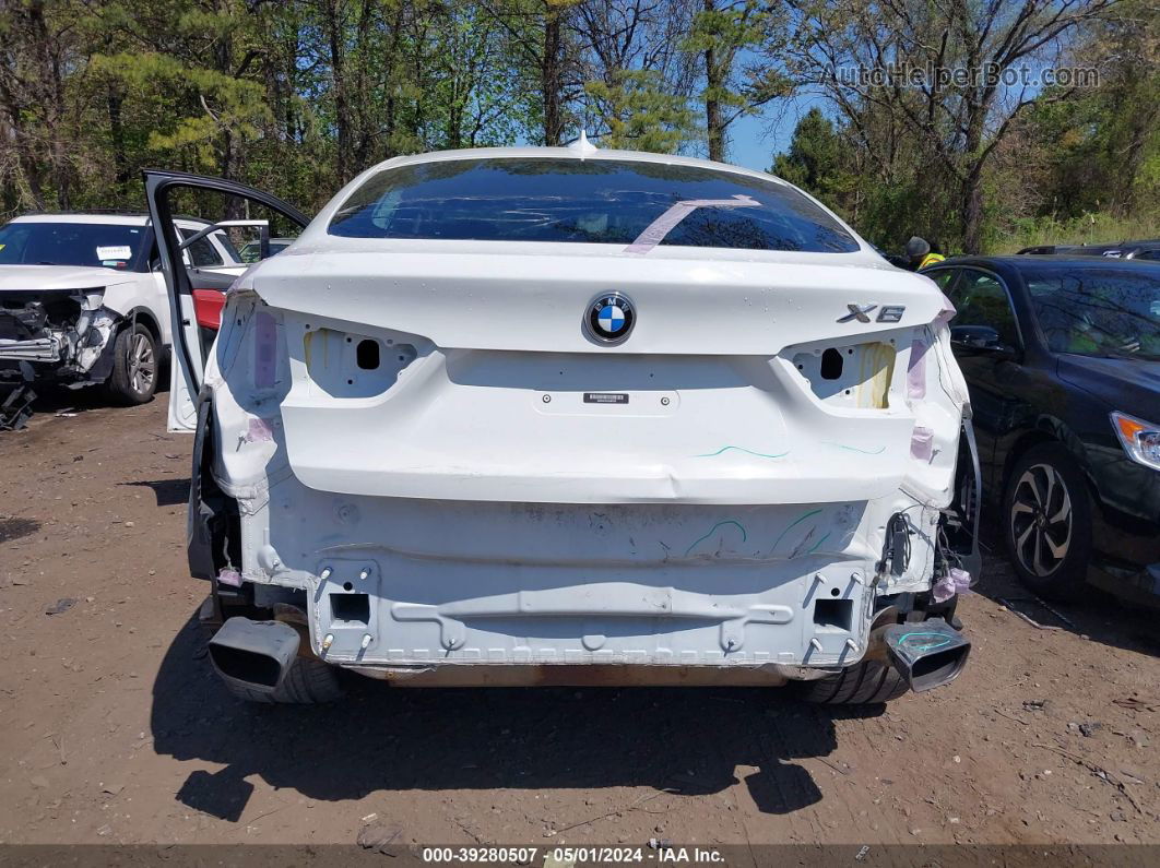 2016 Bmw X6 Xdrive35i White vin: 5UXKU2C5XG0N81032