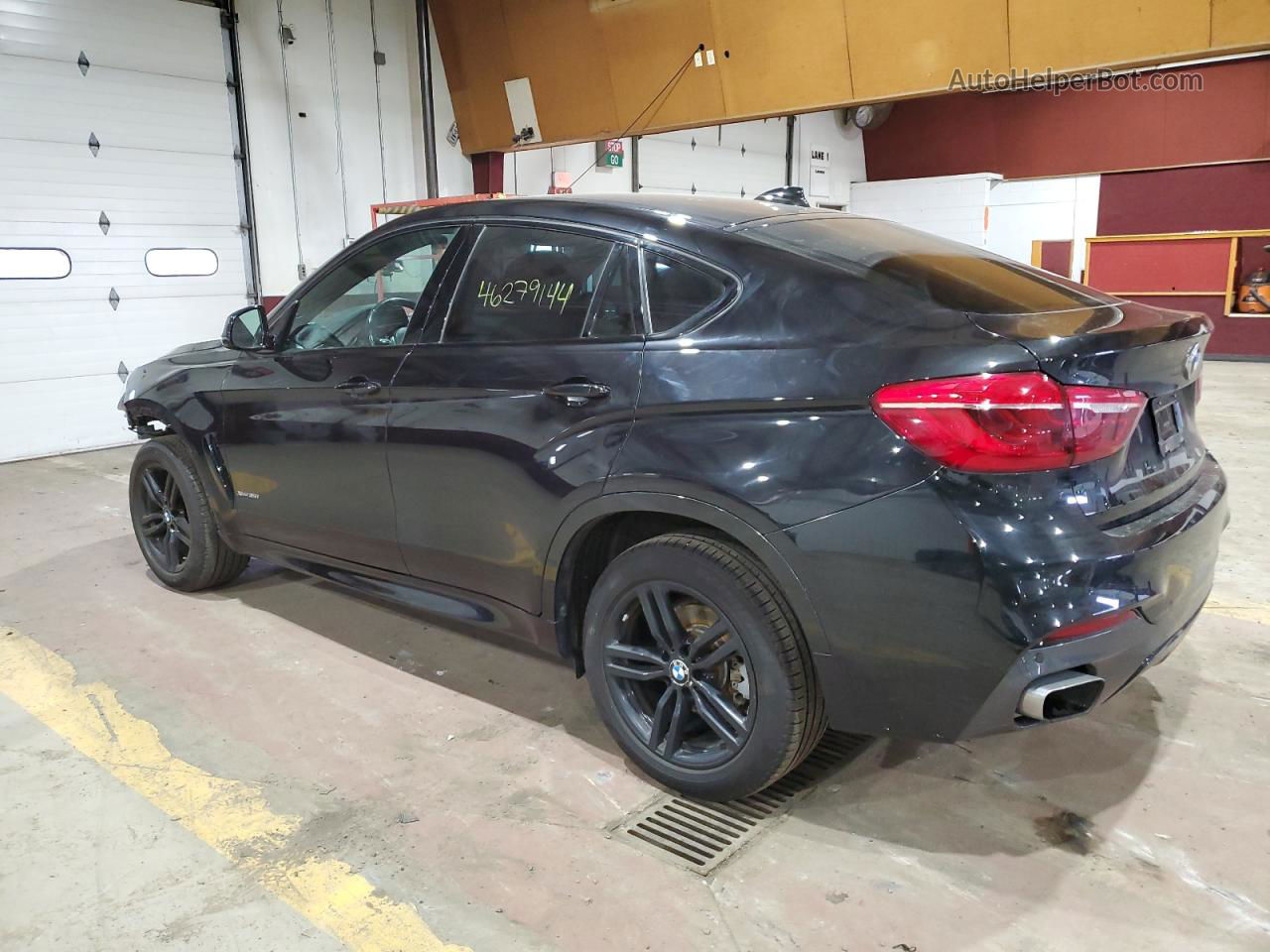 2016 Bmw X6 Xdrive35i Black vin: 5UXKU2C5XG0N83086