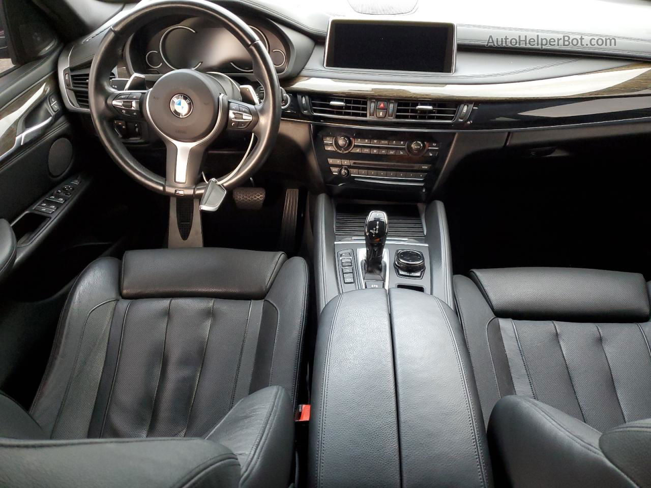 2016 Bmw X6 Xdrive50i Черный vin: 5UXKU6C50G0R34210