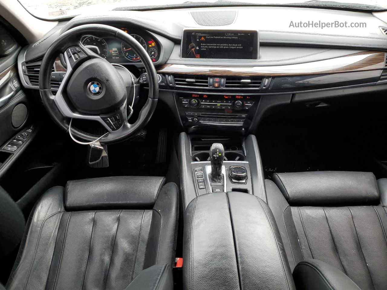 2016 Bmw X6 Xdrive50i Белый vin: 5UXKU6C52G0R34368