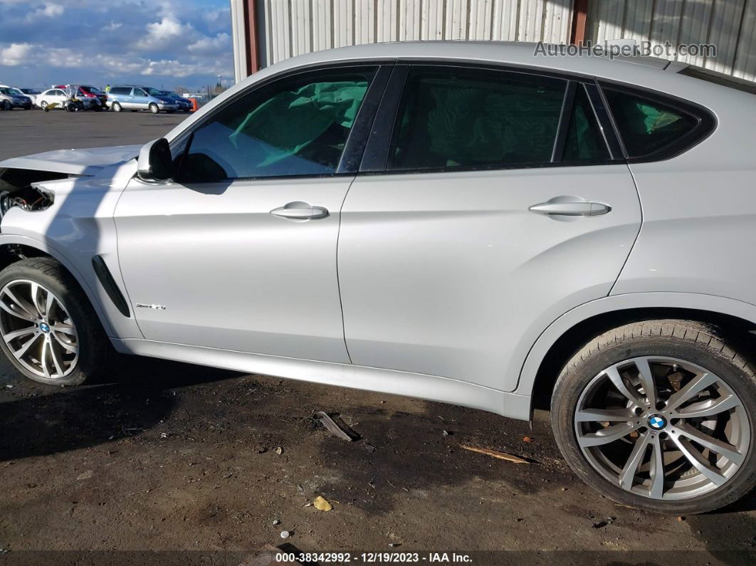 2016 Bmw X6 Xdrive50i White vin: 5UXKU6C5XG0R33923