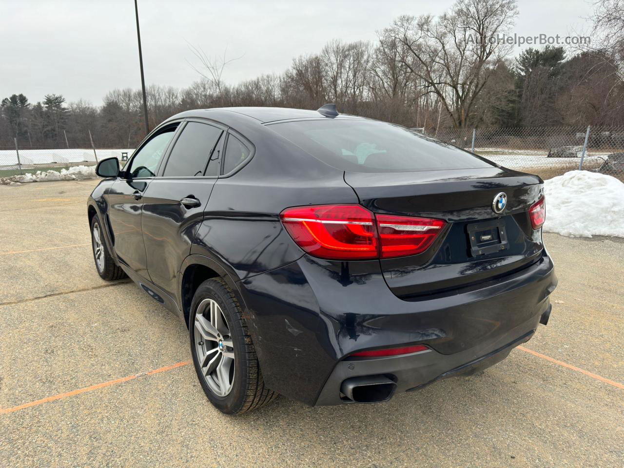 2016 Bmw X6 Xdrive50i Black vin: 5UXKU6C5XG0R34473