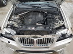 2011 Bmw X3 Xdrive28i Silver vin: 5UXWX5C50BL706251