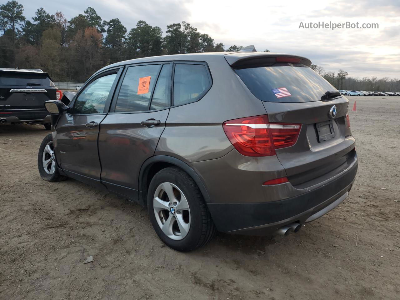 2011 Bmw X3 Xdrive28i Gray vin: 5UXWX5C50BL710624