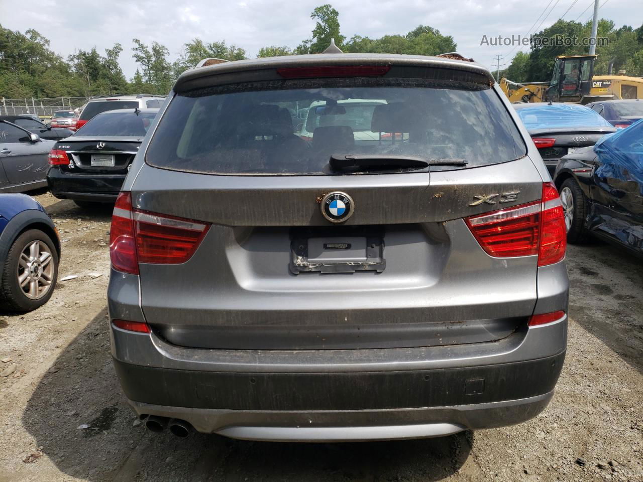 2011 Bmw X3 Xdrive28i Charcoal vin: 5UXWX5C50BL711790