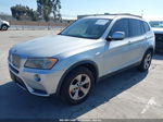 2011 Bmw X3 Xdrive28i Silver vin: 5UXWX5C51BL702290