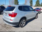 2011 Bmw X3 Xdrive28i Silver vin: 5UXWX5C51BL702290