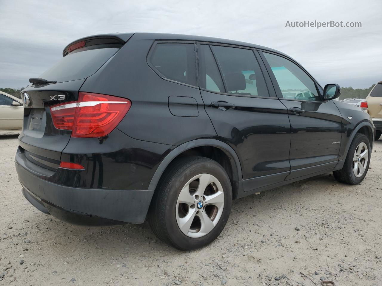 2011 Bmw X3 Xdrive28i Black vin: 5UXWX5C51BL704198