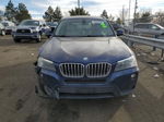 2011 Bmw X3 Xdrive28i Синий vin: 5UXWX5C51BL704735