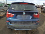 2011 Bmw X3 Xdrive28i Blue vin: 5UXWX5C51BL704735