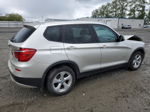 2011 Bmw X3 Xdrive28i Silver vin: 5UXWX5C51BL708798