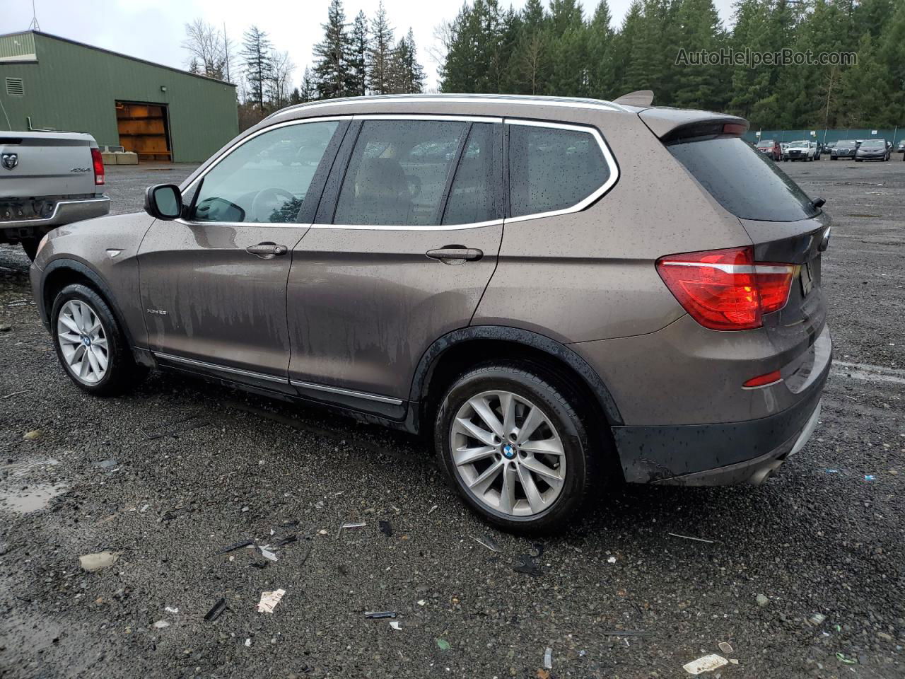 2011 Bmw X3 Xdrive28i Tan vin: 5UXWX5C51BL708963