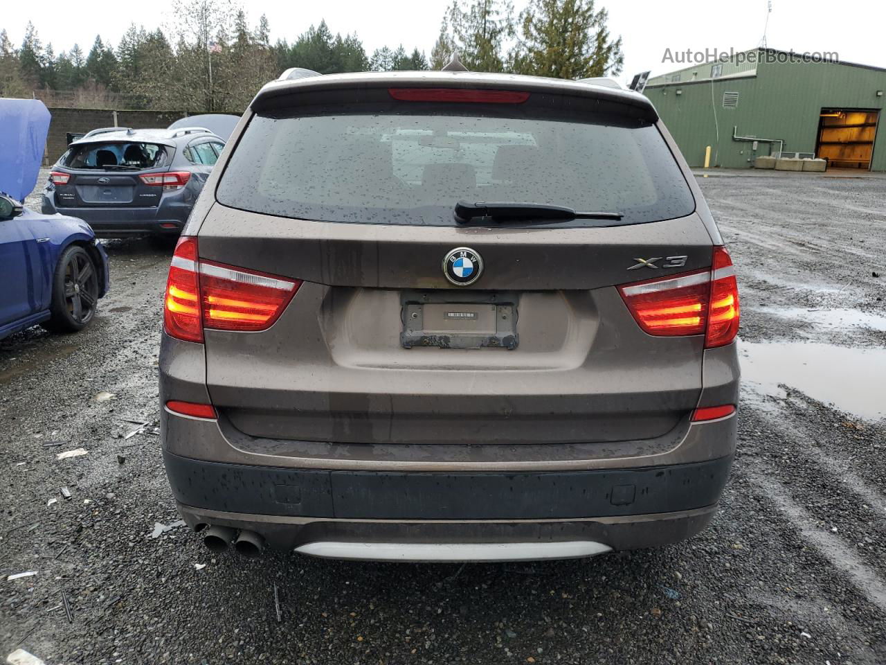 2011 Bmw X3 Xdrive28i Tan vin: 5UXWX5C51BL708963