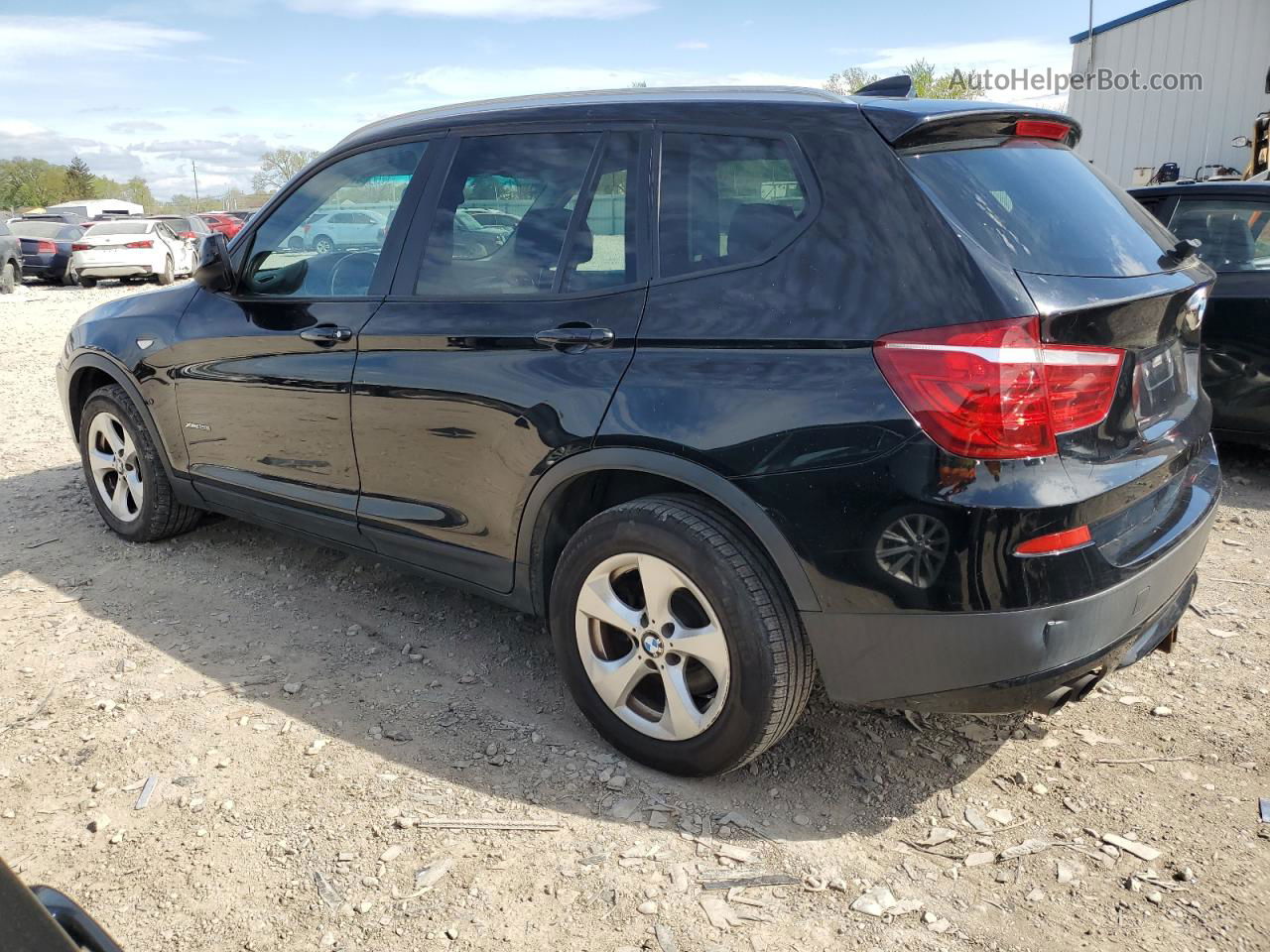 2011 Bmw X3 Xdrive28i Black vin: 5UXWX5C51BL709157