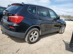 2011 Bmw X3 Xdrive28i Black vin: 5UXWX5C51BL709157