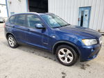 2011 Bmw X3 Xdrive28i Blue vin: 5UXWX5C51BL716626