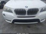 2011 Bmw X3 28i White vin: 5UXWX5C52BL701651