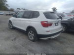 2011 Bmw X3 28i White vin: 5UXWX5C52BL701651