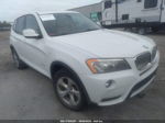 2011 Bmw X3 28i White vin: 5UXWX5C52BL701651