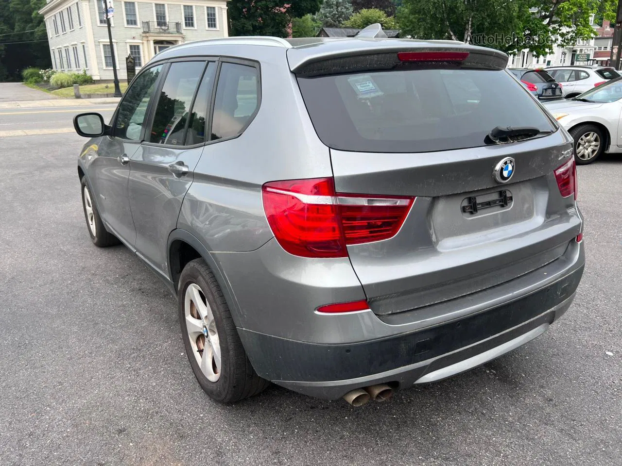 2011 Bmw X3 Xdrive28i Gray vin: 5UXWX5C52BL706932