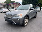 2011 Bmw X3 Xdrive28i Gray vin: 5UXWX5C52BL706932