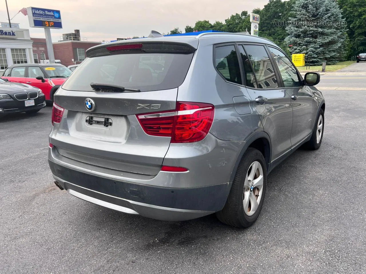 2011 Bmw X3 Xdrive28i Gray vin: 5UXWX5C52BL706932