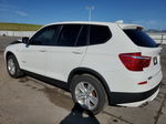 2011 Bmw X3 Xdrive28i White vin: 5UXWX5C52BL708194