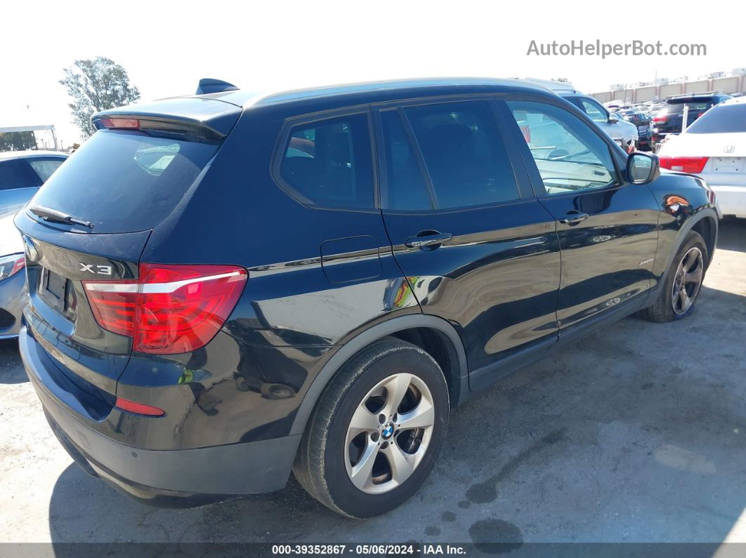 2011 Bmw X3 Xdrive28i Черный vin: 5UXWX5C52BL713427