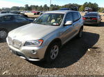 2011 Bmw X3 28i Silver vin: 5UXWX5C52BL713752