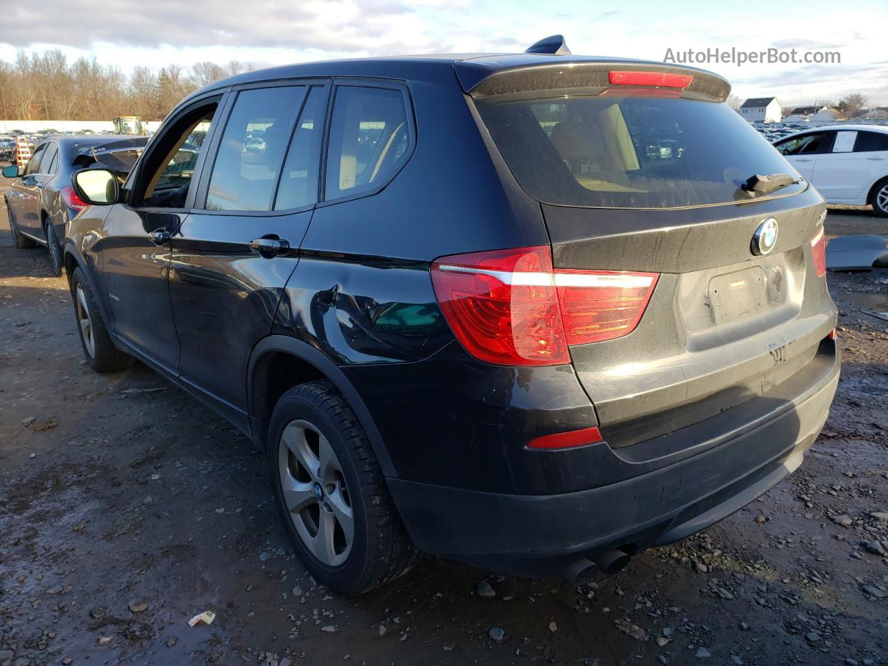 2011 Bmw X3 Xdrive28i Black vin: 5UXWX5C52BL715968