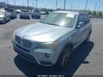 2011 Bmw X3 Xdrive28i Blue vin: 5UXWX5C52BLW13781