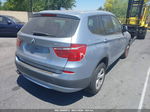 2011 Bmw X3 Xdrive28i Blue vin: 5UXWX5C52BLW13781