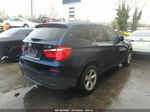 2011 Bmw X3 28i Blue vin: 5UXWX5C53BL701271